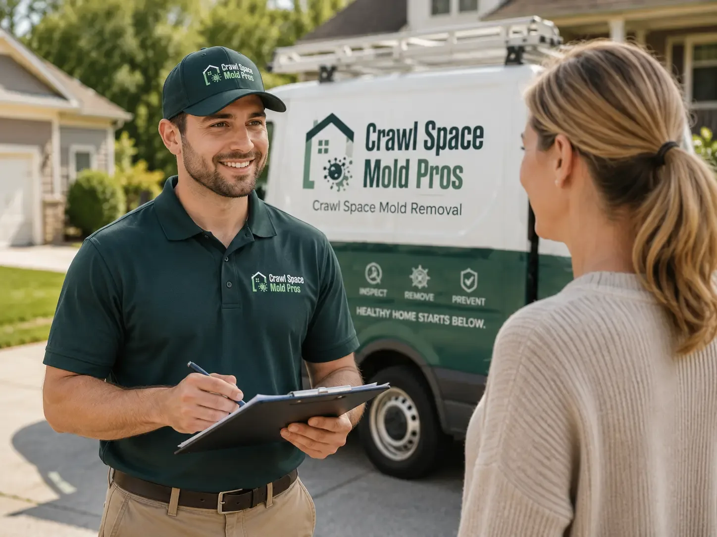 Crawl Space Mold Removal North Buena Vista, IA FAQs